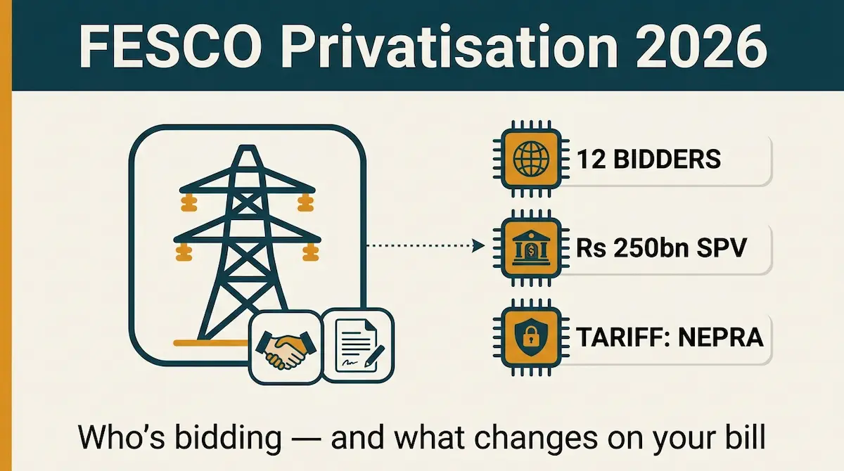 FESCO Privatisation 2026: What It Means for Bills